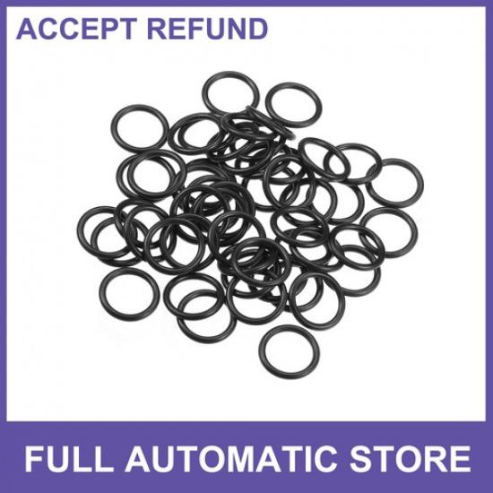Fifty NBR Rubber O Ring Seal Gasket for Cars Trucks 13mm ID x 2mm CS Universal