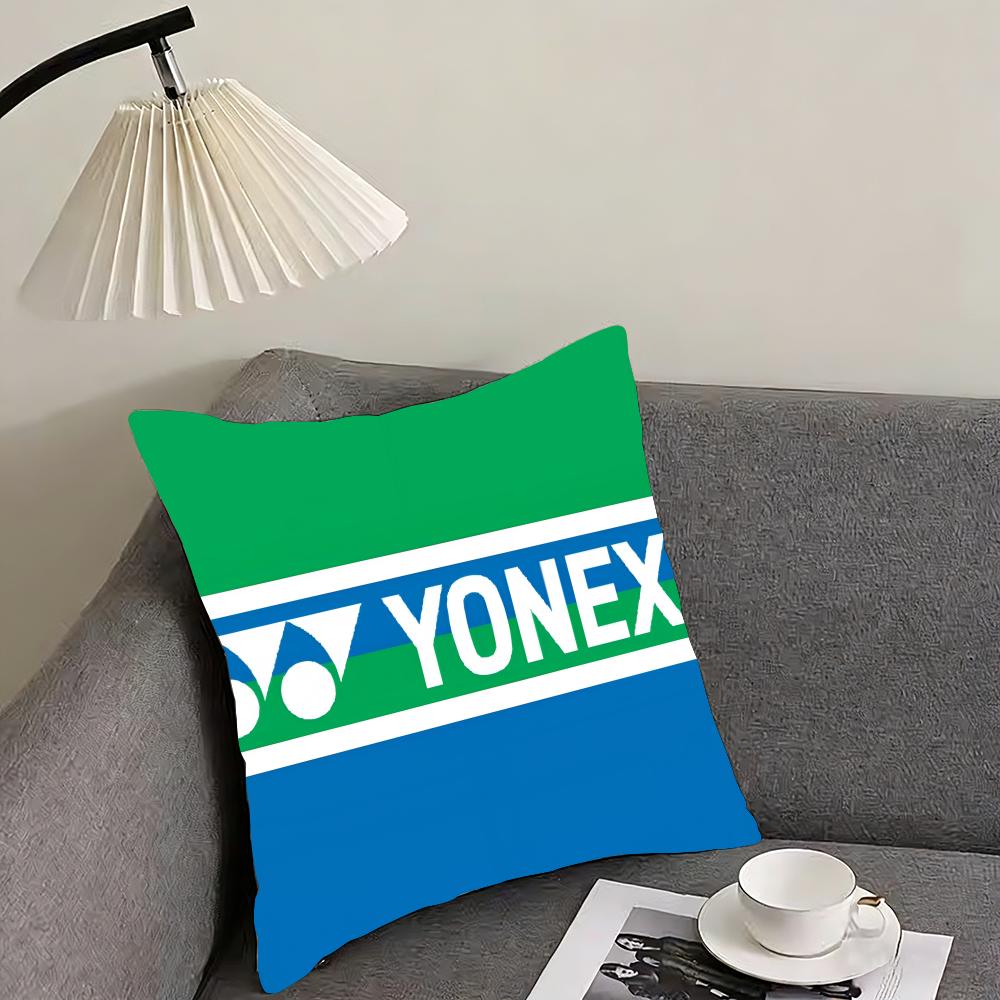 

Luxury YYonex Cushion Cover Elegant Comfort Pillowcase Sofa Bed Doublesided Printed Invisible Zipper Home Decor 30x30cm