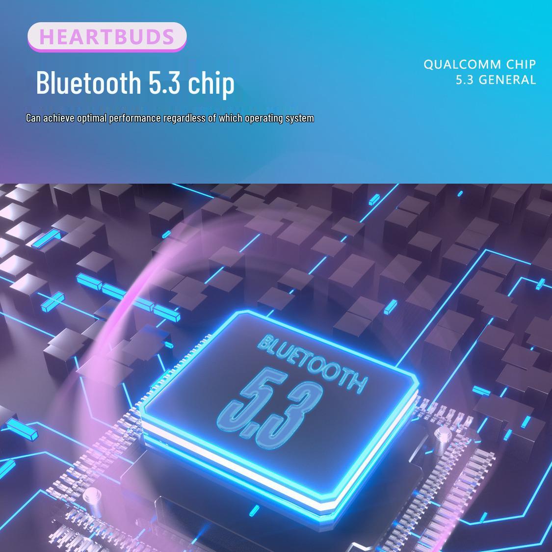 

HeartBuds: Japan s Best-Selling Heart-Shaped Wireless Bluetooth Noise-Canceling Earbuds with Long Battery Life. Pink gift box