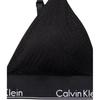 Calvin Klein Lace Lined Triangle Bra Women Underwear Black QF7077-001