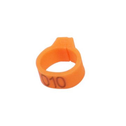 100 Pcs Bird Foot Ring Inner Diameter 8mm Pigeon Leg Poultry Dove Bird Parrot Clip Rings Band Foot Ring Pigeon Supplies