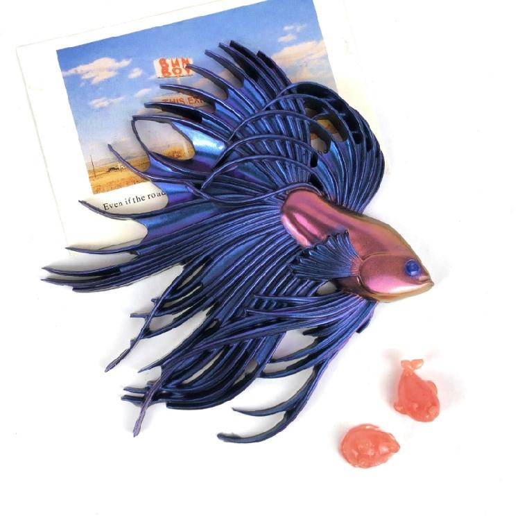 Add Personality To Your Space with Fish Wall Decor Silicone Resin Molds