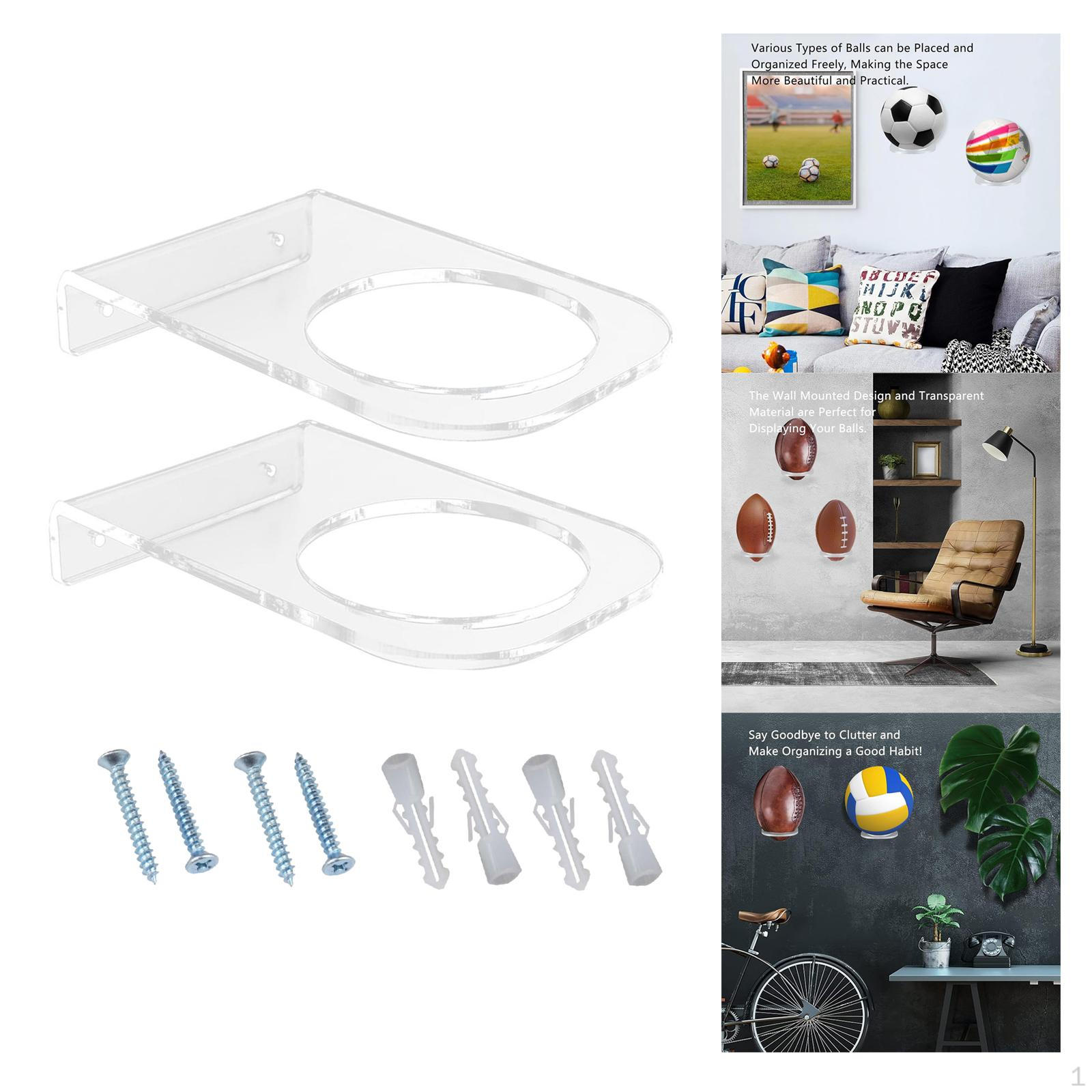 Clear Football Stand, Display Stand for Football,