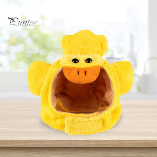 Pet Hat for Cats Adorable Cat Banana Duck Sun Flower Flamingo Tiger Soft Cartoon Design Fastener Tape Adjustable Funny Costume