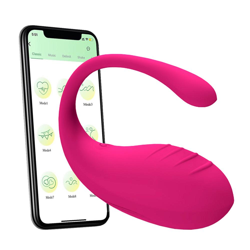 Pilotowany Wibrujący Jajko Noszony Damski Masturbator - Erotyczny Seks Zabawka dla Dorosłych