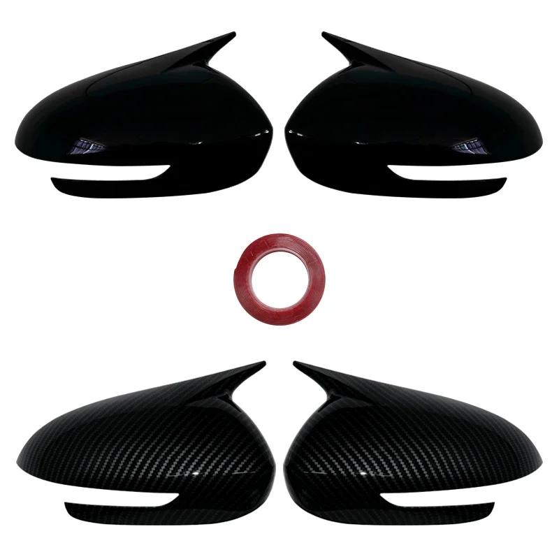 For Kia Sportage KX5 2016-2019 Pair Rearview Mirror Cover Side Reversing Mirror Caps Rear View Mirror Trim Car Accessories