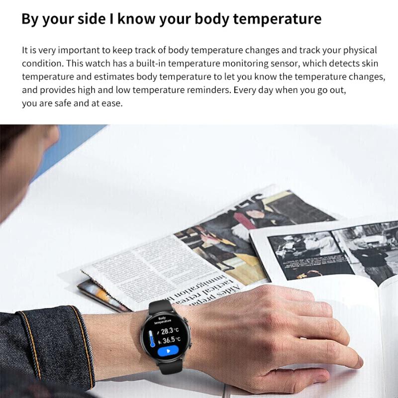 2025 Nou Ceas Smart cu GPS de Urmărire Femei Ecran AMOLED HD Ritm Cardiac Tensiune Arterială Apel BT IP68 Impermeabil Smartwatch Pentru Huawei Xiaomi