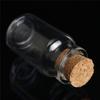 Newest Smooth Transparent Mini Messages Jar Glass Craft Containers Mini Cork Stopper Glass Bottle