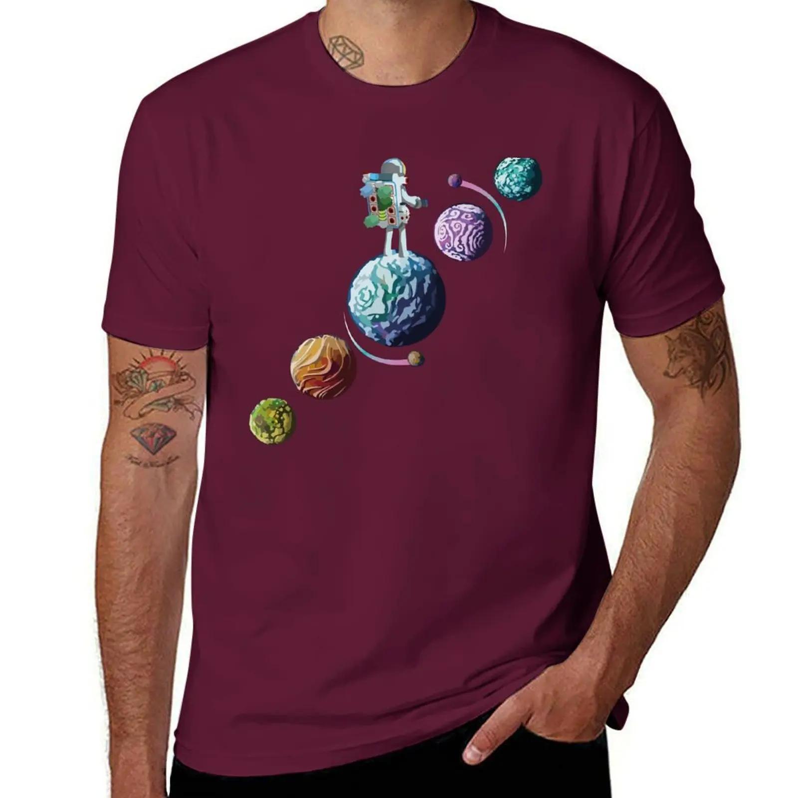 Astroneer TShirt vintage graphic tee quickdrying graphic t shirts anime figures clothes for men S