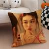 Beautiful Actress CChanikarn Tangkabodee Cushion Cover Throw Pillow Cover Hidden Button Durable Polyester Chair Cushion