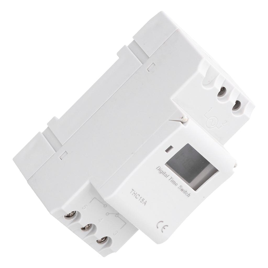 Digital Time Switch Real Time Display High Accuracy Anti Interference Programmable Timer Switch