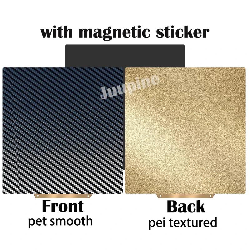 PEI Magnetic Build Plate Textured Pei 235x235 Smooth For Flashforge Adventurer 5m Elegoo Neptune 4 Pro Ender 3 Accessories Bed