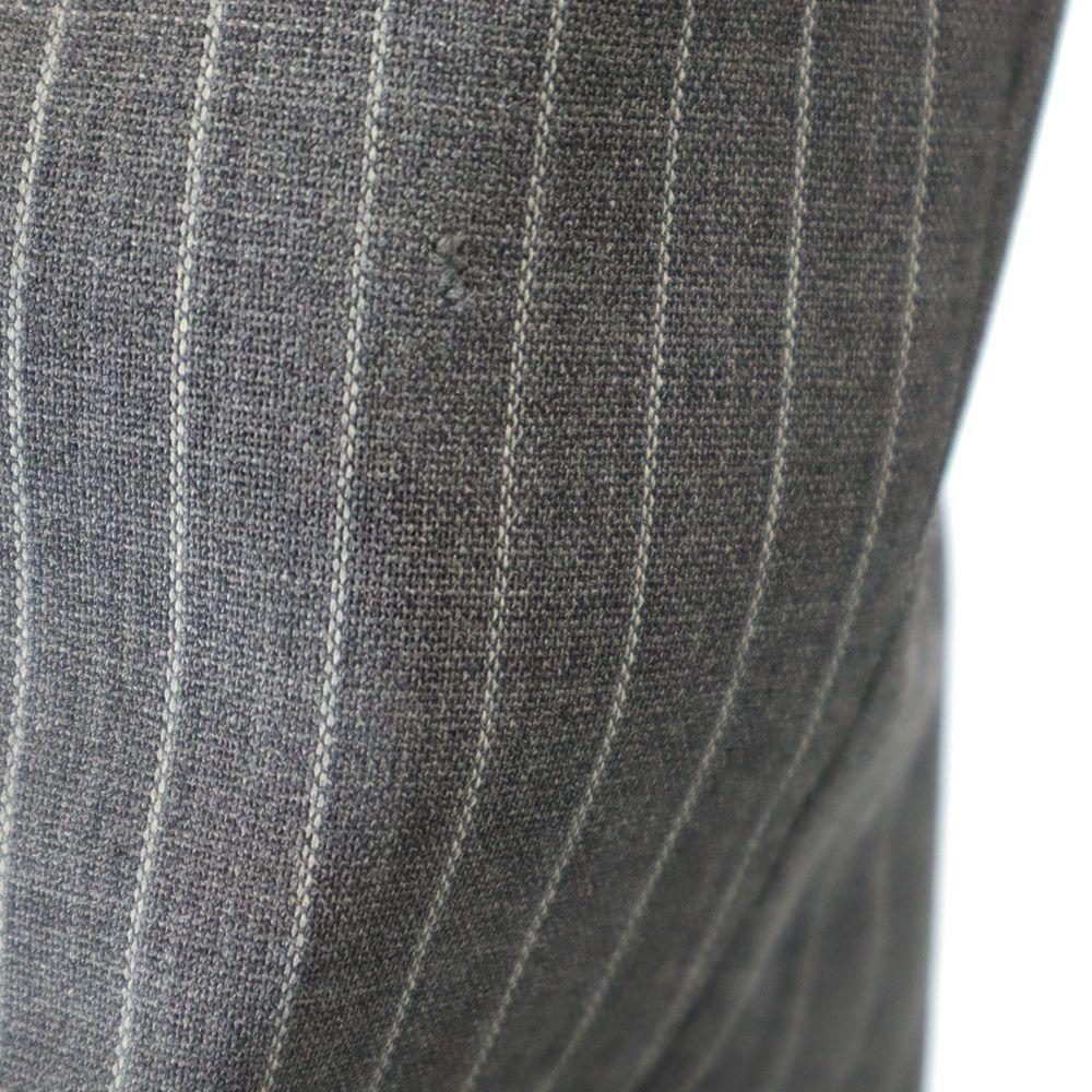 VISARUNO Made in Japan wool Striped Pattern suit Setup M Gray Men's Used