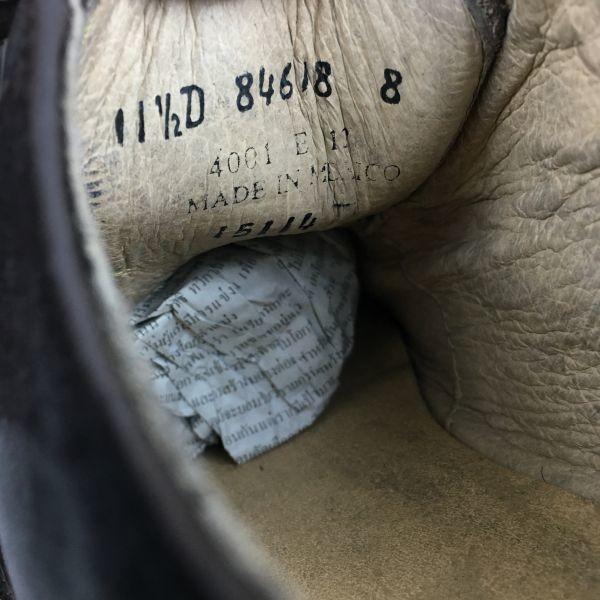 FRYE Vintage Plain Toe Business Shoes Dark Brown Size 11.5D 29.029.5 Men’s(USED)