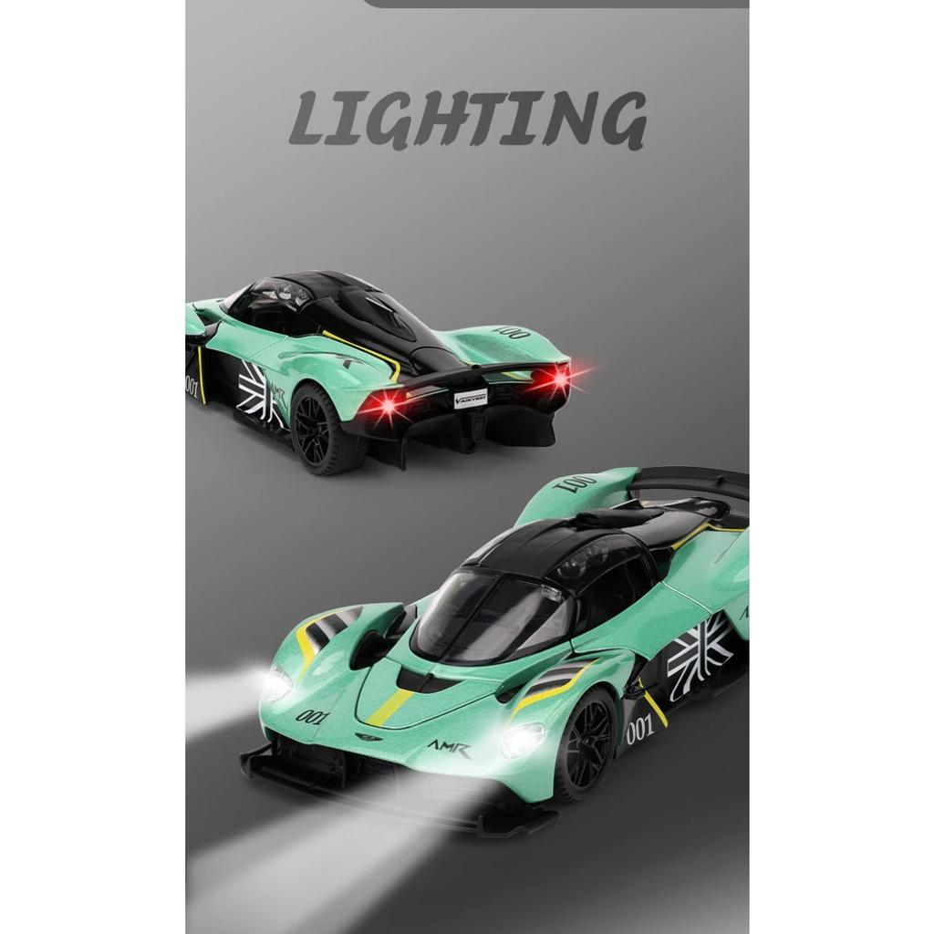 1/32 Martin Valkyrie Legierung Miniatur Auto Modell Die-Cast Metall Statisches Maßstabsmodell Auto Sammlung Kinder Geburtstag Spielzeugauto Fahrzeug