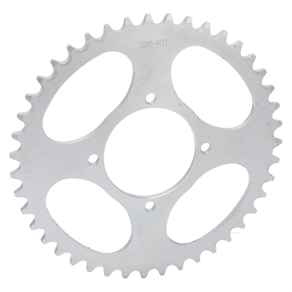 520 43T bakhjul 43 tenner 520-tanns bakhjul for gjør-det-selv gokart ATV lett motorsykkel