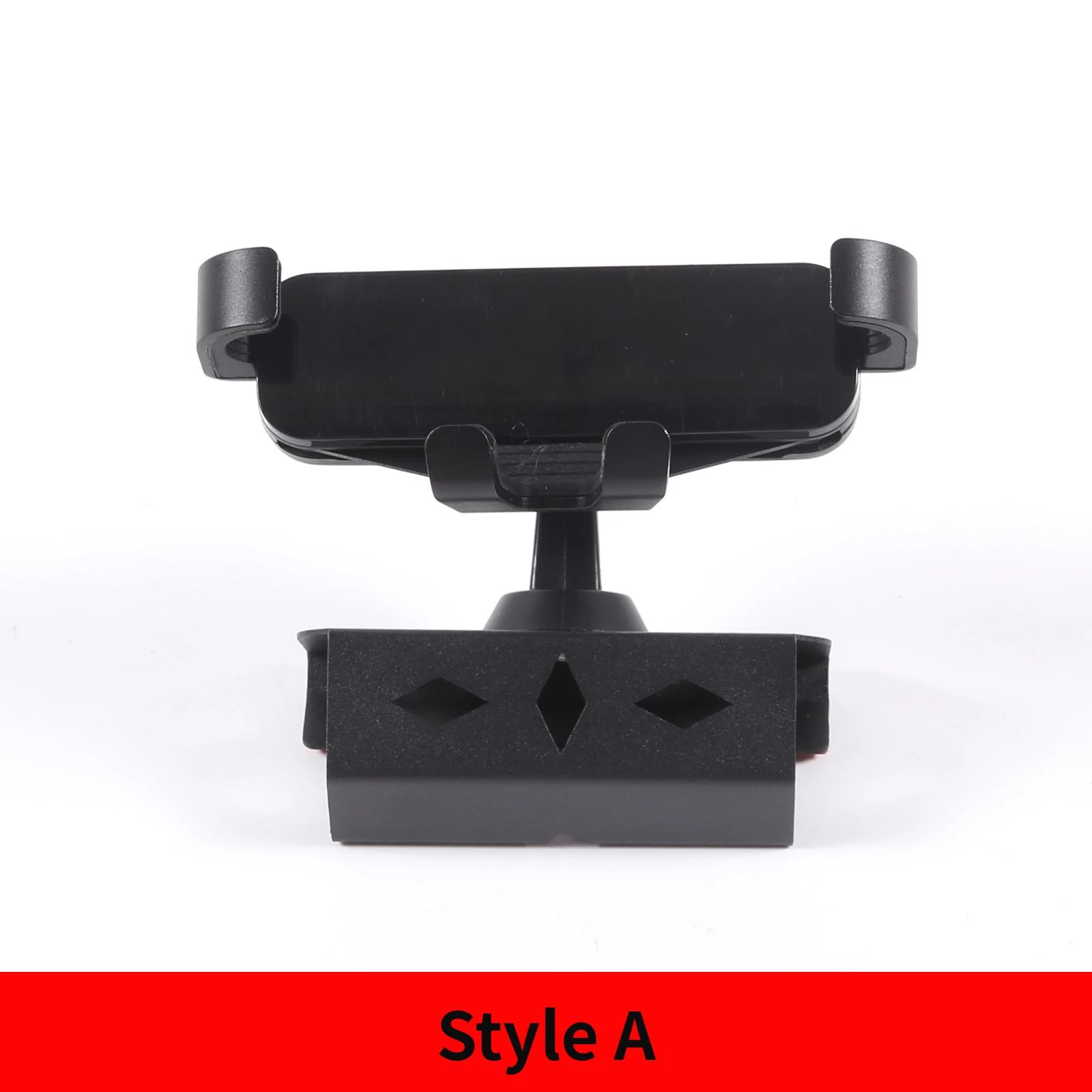 

For Mazda MX-5 NC 2009-2015 Carbon Steel Black Car Central Control Mobile Phone Bracket GPS Navigation Bracket Car Accessories