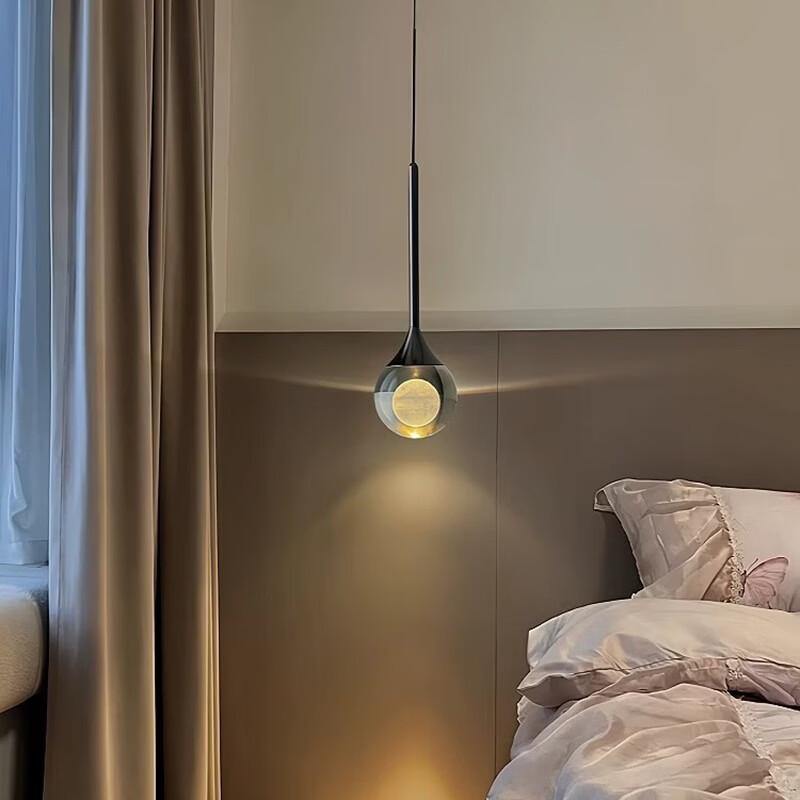Crystal Moon Pendant Light