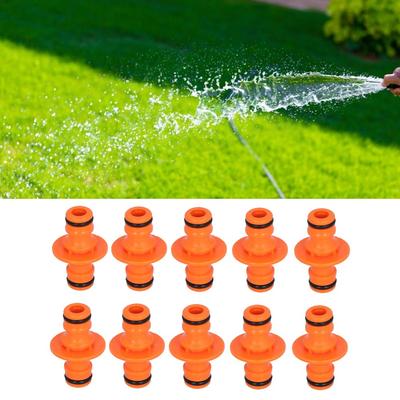 10Pcs ABS Plastic Hose Connector Quick Connect Hose Accessory Durable Hose Nipple  Hose Repair