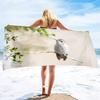 Bird Beach Towels Quick Dry Microfiber Soft and Absorbent Bath Towel Outdoor Travel Oversized Large Beach Towel for Adults Kids