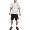 Nike T Shirts Men's White Crew Neck Moderate Straight Fit FQ3757-100