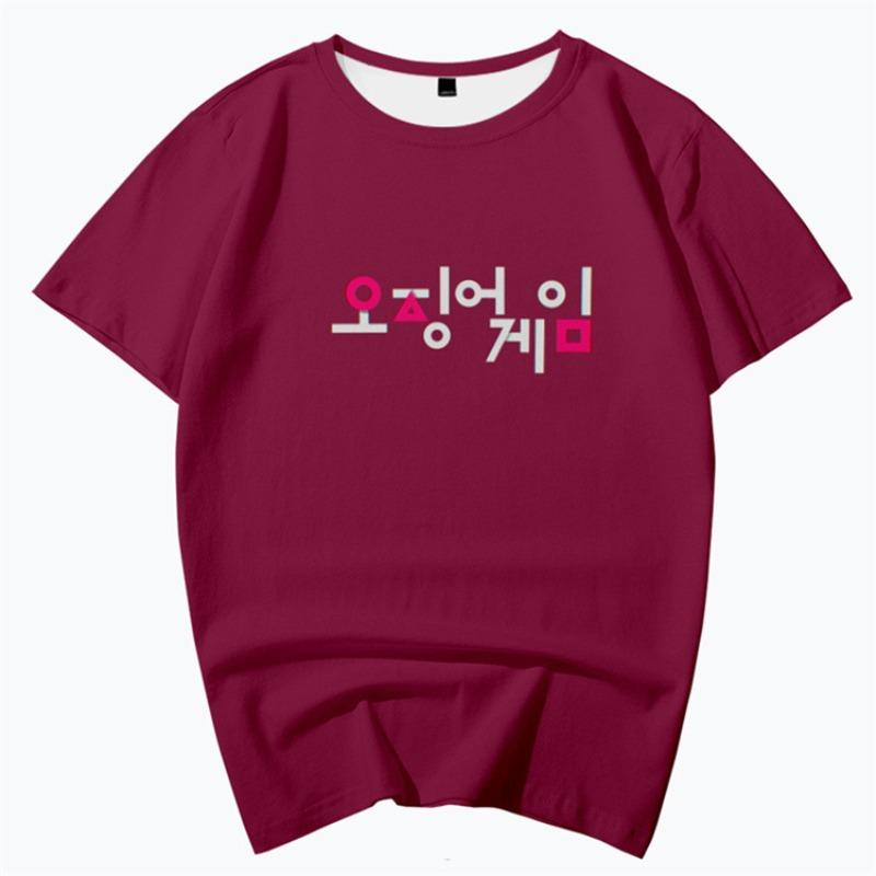 

T-shirt Trend 3D Digital Printing Fashion Casual Loose Breathable Shirt 6XL