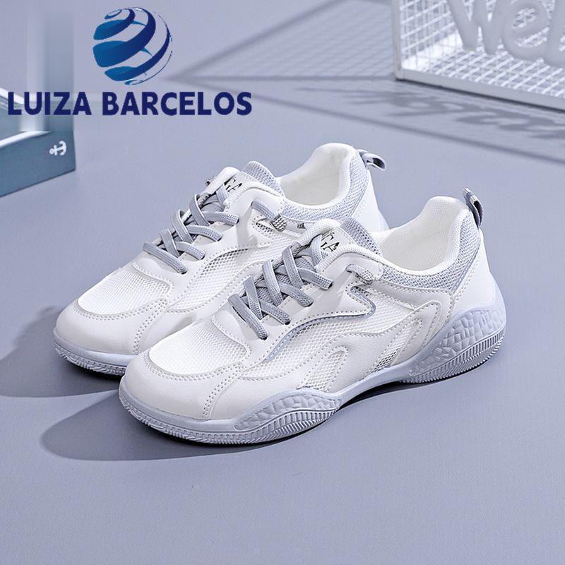 

Летняя женская обувь, маленькие белые туфли, женские дышащие повседневные спортивные сетчатые кроссовки для бега, сто одиночных кроссовок 40 серый