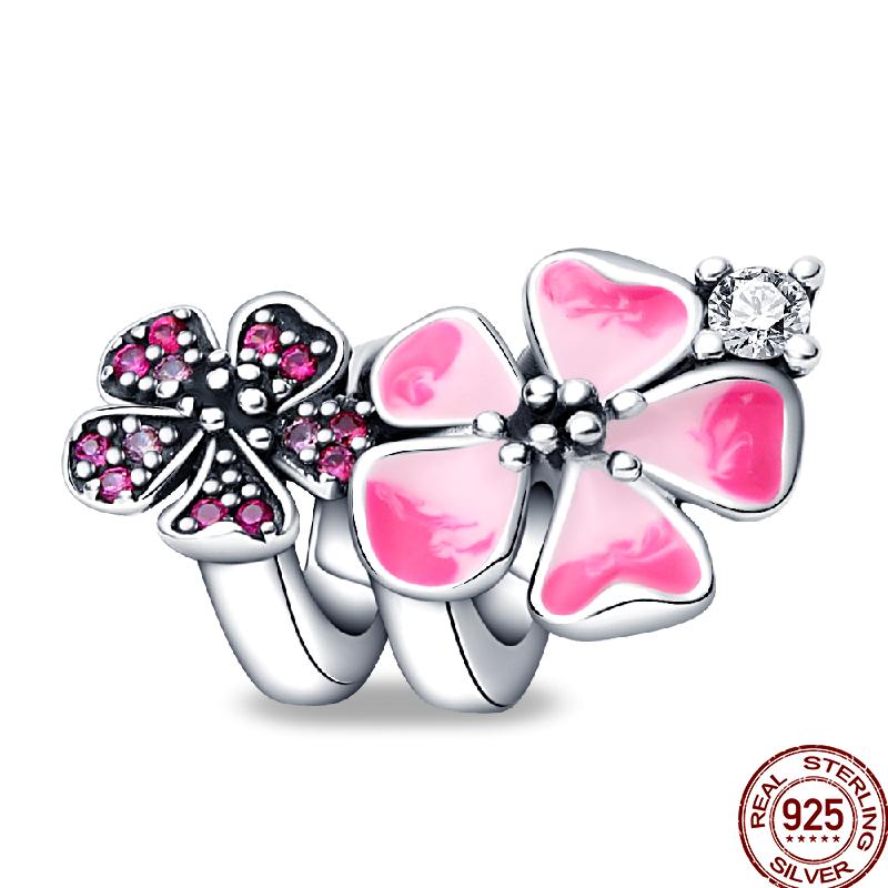 Copper Spring Insect Butterfly Series Gift Beads Suitable For 3Mm Original Bracelet Diy Birthday