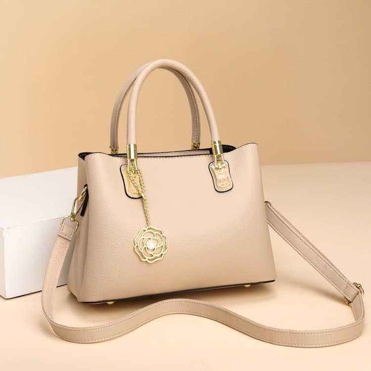 Lychee pattern handbag women's shoulder messenger bag