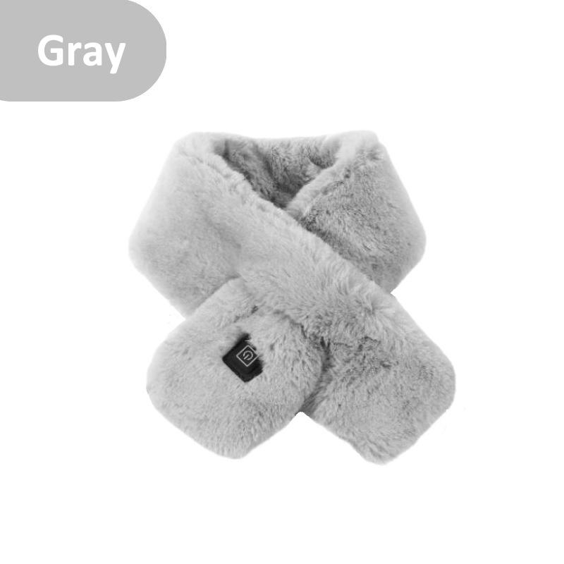 Cachecol de aquecimento USB elétrico aquecido pescoço envoltório almofada de aquecimento alívio da dor três engrenagens controle de temperatura pescoço aquecedor para mulheres homens