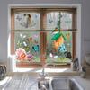 Window Film Decal Double-sided 27cmx60cm Colorful Glass Sticker Statics Cling for