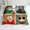 EEddsworld TTord Edd Fashion Square Pillow Case Durable Throw Pillow Cover for Sofa Couch Chair
