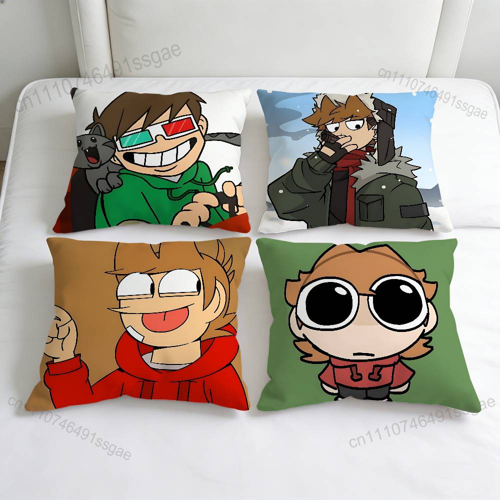 EEddsworld TTord Edd Federa Quadrata alla Moda Copricuscino Resistente per Divano Divanetto Sedia
