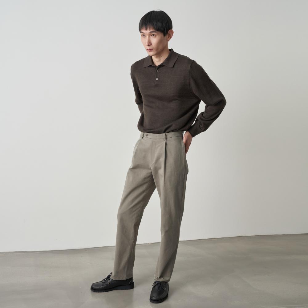 Someoses Lahoshu Tapered Pants Chino (Khaki)