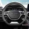 Leather Car Steering Wheel Cover for BAIC Beijing X7 X55 U5 Plus  2024 2025 2026 Accessories