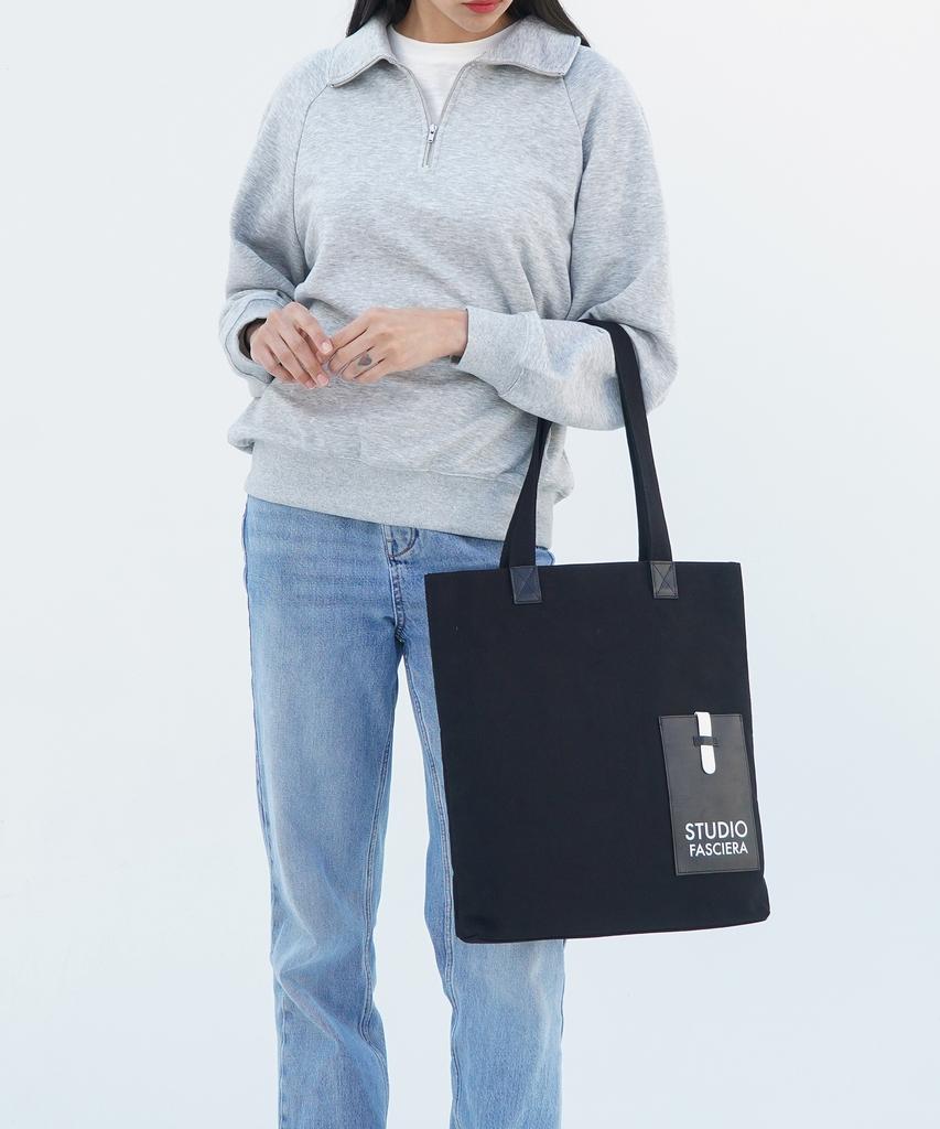 Fasciera Leather Pocket Canvas Shoulder Bag_Balkan 03