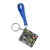 Circuit Board Pendant For Women Men Creative Electronic Chip Keychain Bag Pendant Gift Circuit Board Metal Charm Pendant