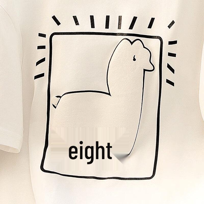 Women's Casual Printed Short-Sleeve T-Shirt
