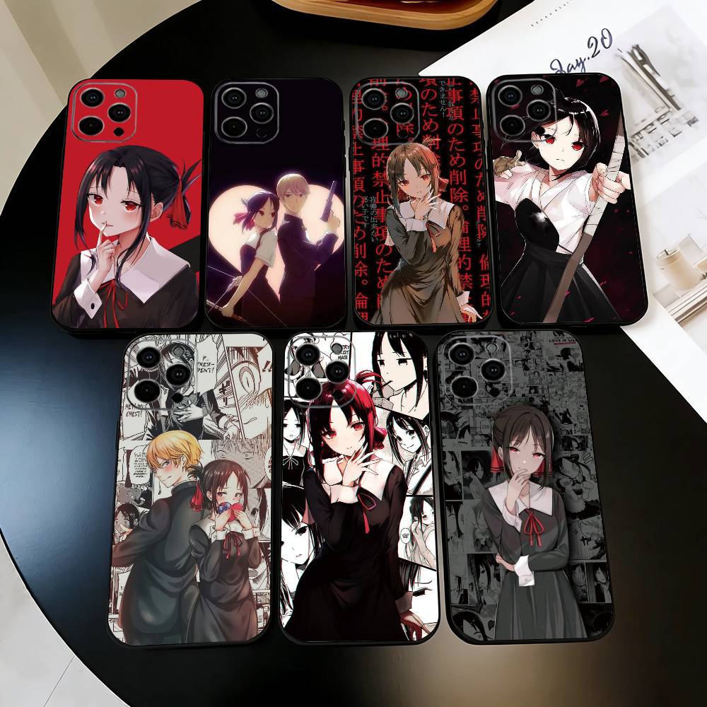 Kaguya sama Love is War Phone Case Silicone Soft For IPhone 17 16 15 14 13 12 11 X XR Plus Pro Max Plus