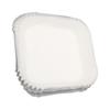 100Pcs Fryer Disposable Non Stick Paper Liner Oil Proof Waterproof   Fryer Oil Paper for Microwave Frying Pan