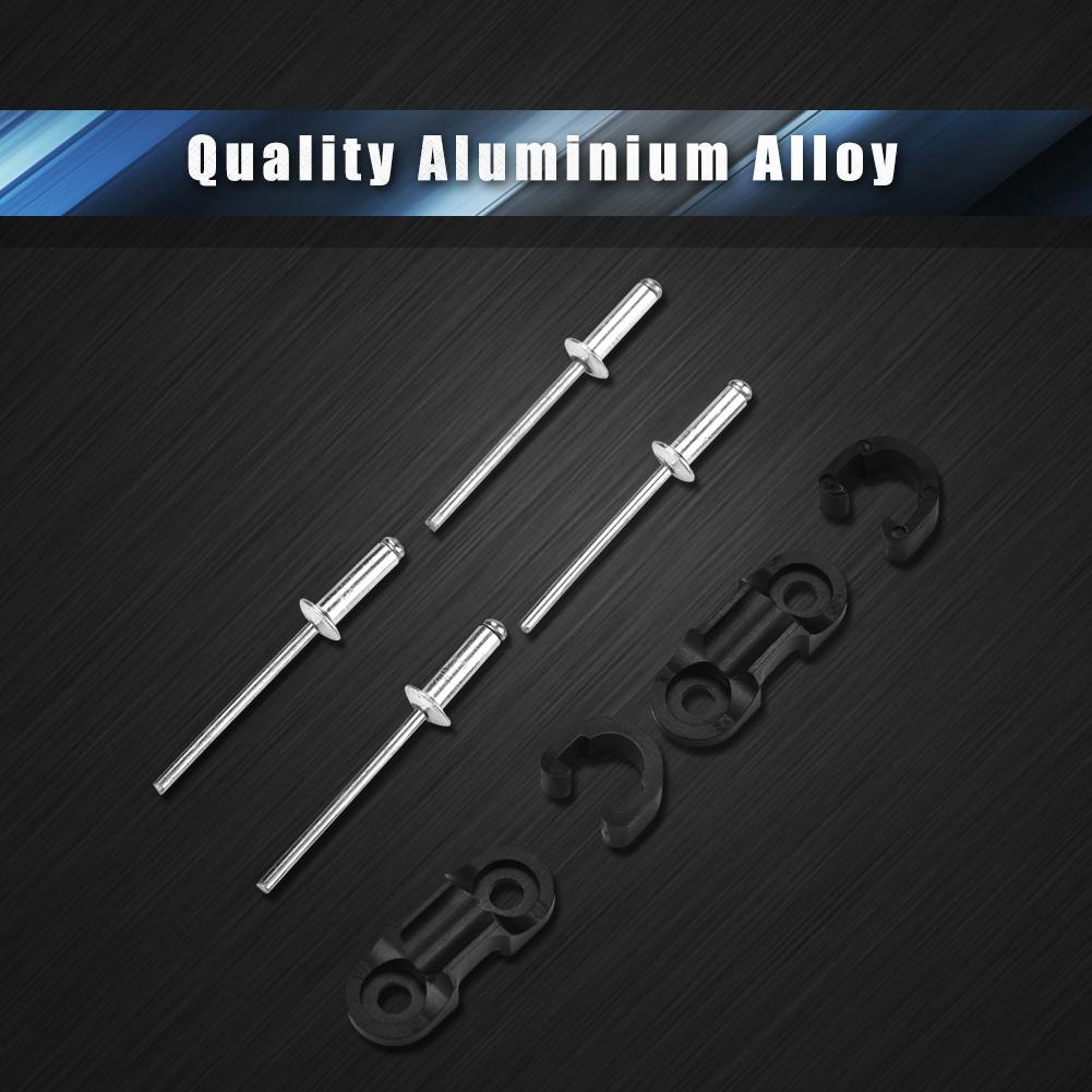 

2pcs Ultra Light Aluminium Alloy Bike Brake Shift Cable Base Buckle Clip Accessory