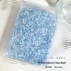 Mermaid Iridescent Nail Art Beads - Glass Rhinestone Half-Rounds for DIY Nail Decoration