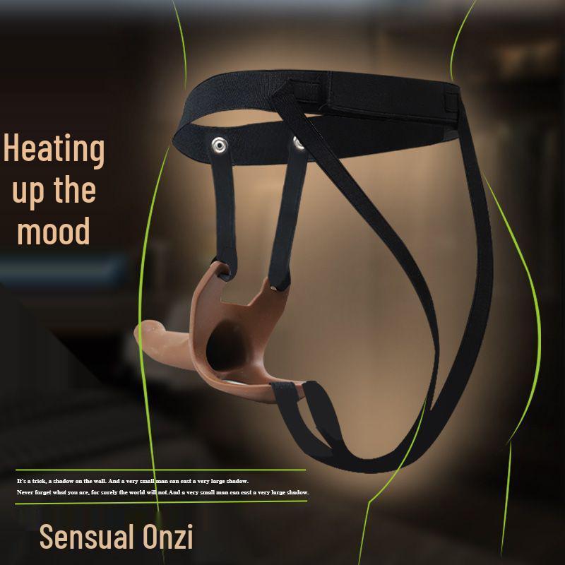 Jiuaiai Wearable Silicone Dildo Pants - Cross-Dressing and Masturbation Toy