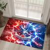 Crystal Palace Football Design Crystal Velvet Carpet Cozy Non?Slip Printed Rug For Bedroom Living Room Entrance