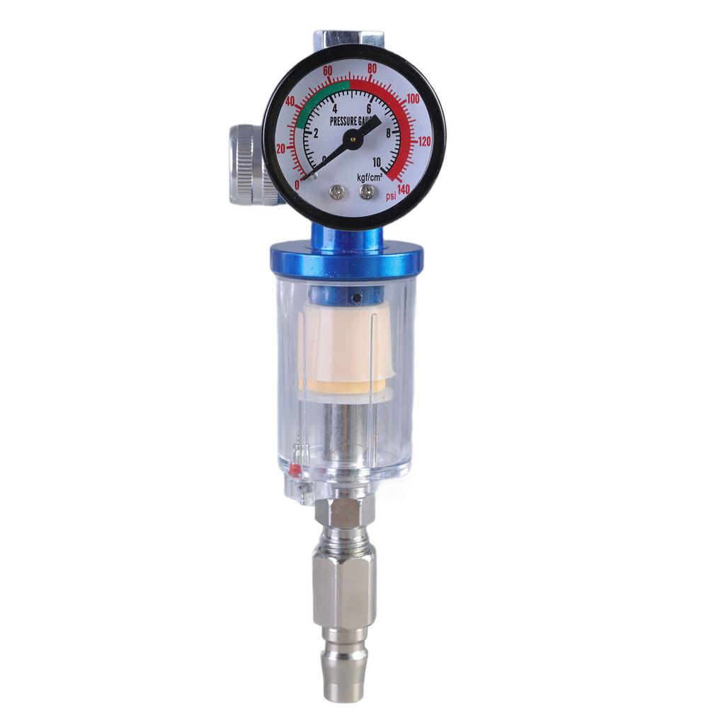 1/4 Inch Air Compressor Water Separator Set Comprehensive Spray Gun Air Regulator for Spray Gun & Paint Application
