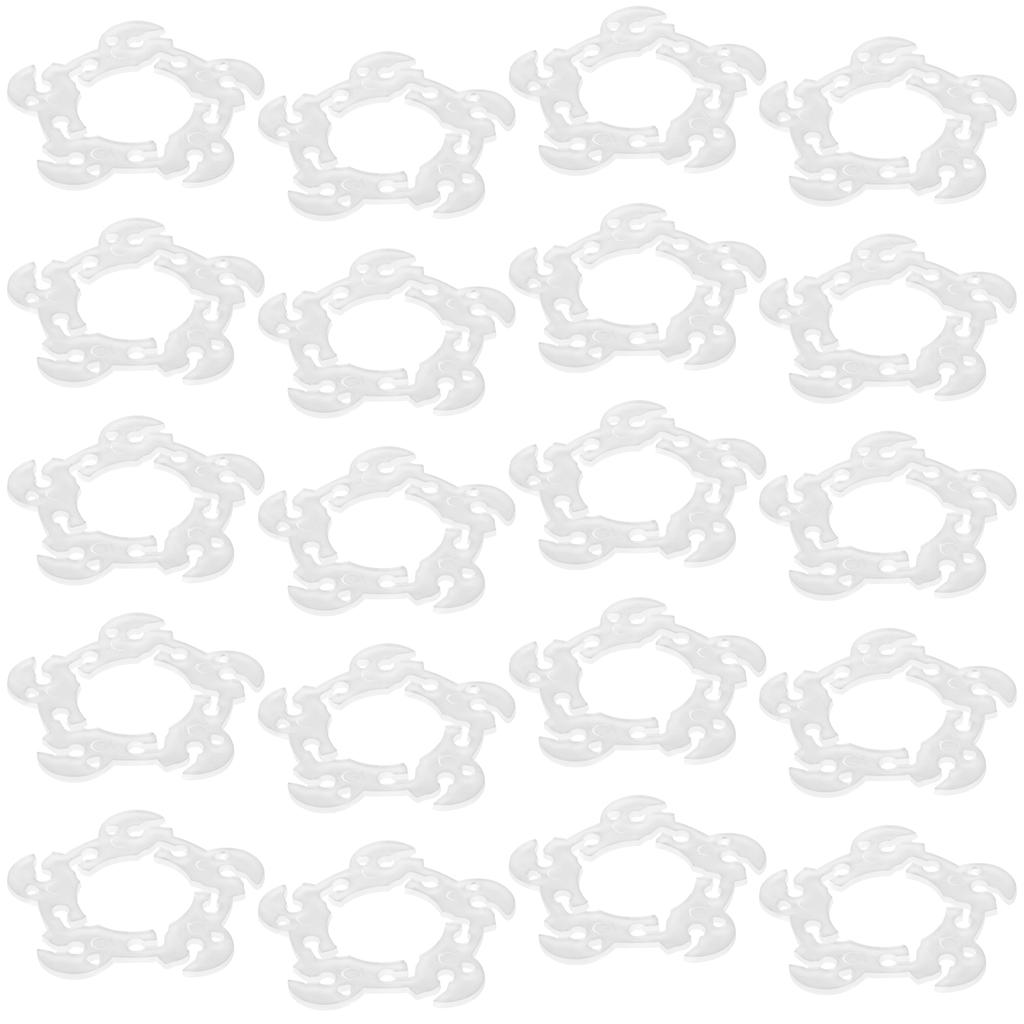 100 Pcs Ballon Balloon Arch Clip Folder Clips Wedding Rings Balloons Column Connectors