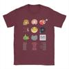 Vintage Djo Apple TShirt for Unisex Crewneck Cotton T Shirts Short Sleeve Tee Shirt Classic Clothing