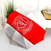 Arsenal Football Club mönster, automatiskt hopfällbart paraply, bärbar och hopfällbar design, 8 revben, en julklapp eller födelsedagspresent.