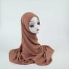 Fashion Strechy Cotton Jersey Hijab For Women Muslim Scarf Plain Long Shawls Islamic Turban Headbands Foulard New Headscarf Wrap