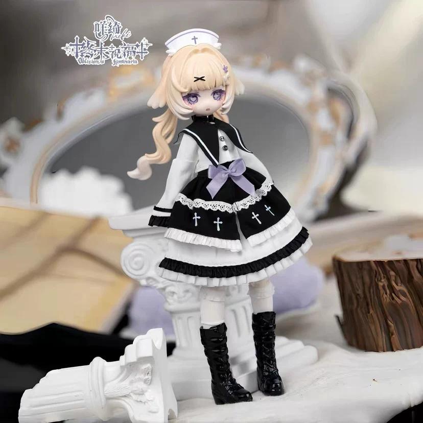 Genuine Meki Final Blessing Series 18 Bjd Blind Box Action Figure Dolls Mystery Box Cute Gift Desktop Ornament Cartoon Model